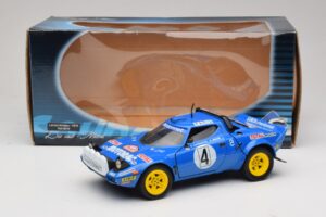 Lancia Stratos HF #4 B. Darniche / A. Mahe Rally Monte Carlo 1979 Solido 1:18 9019 Metal - imagen 8 de 8
