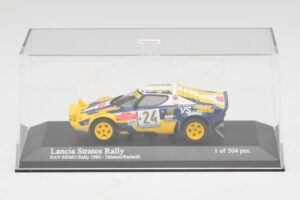 Lancia Stratos Rally #24 F. Tabaton / Radaelli San Remo Rally 1980 Minichamps 1:43 430801224 Metal - imagen 4 de 5