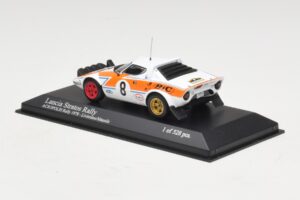 Lancia Stratos Rally #8 Livieratos / Manolis Acropolis Rally 1978 Minichamps 1:43 430781208 Metal - imagen 3 de 5