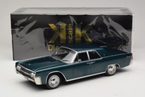 Lincoln Continental Verde Oscuro Metalizado Matrix Reloaded & Revolutions KK-Scale 1:18 KKDC181481 Metal - imagen 6 de 6
