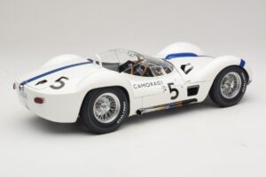 Maserati Tipo 61 #5 Camoradi S. Moss / D. Gurney 1000km Nurburgring Winner 1960 Minichamps 1:12 120601205 Metal - imagen 3 de 8