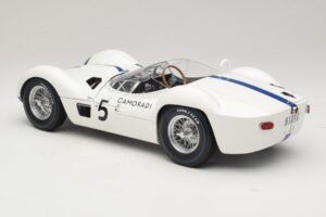 Maserati Tipo 61 #5 Camoradi S. Moss / D. Gurney 1000km Nurburgring Winner 1960 Minichamps 1:12 120601205 Metal - imagen 7 de 8