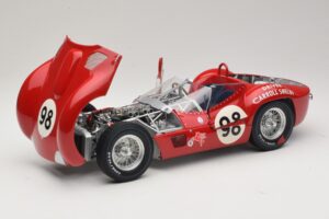 Maserati Tipo 61 #98 C. Shelby Times Mirror GP For Sportscars 1960 Minichamps 1:12 120601298 Metal - imagen 2 de 8
