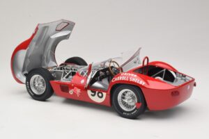 Maserati Tipo 61 #98 C. Shelby Times Mirror GP For Sportscars 1960 Minichamps 1:12 120601298 Metal - imagen 5 de 8
