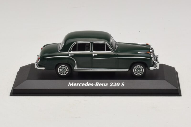 Mercedes 220 S W180 Verde Oscuro Maxichamps 1:43 940033001 Metal