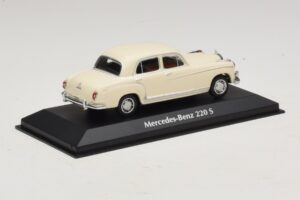 Mercedes 220 S W180 Blanco Maxichamps 1:43 940033000 Metal - imagen 2 de 5