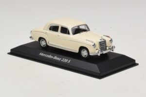 Mercedes 220 S W180 Blanco Maxichamps 1:43 940033000 Metal - imagen 3 de 5