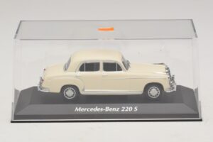 Mercedes 220 S W180 Blanco Maxichamps 1:43 940033000 Metal - imagen 4 de 5