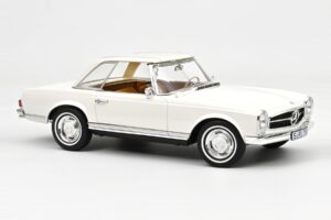 Mercedes 230 SL W113 Pagoda Blanco Norev 1:12 123800 Metal - imagen 2 de 3