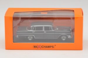 Mercedes 300 SE W112 Lang Gris Oscuro Maxichamps 1:43 940035201 Metal - imagen 5 de 5