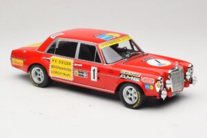 Mercedes 300 SEL 6.8 #1 H. Heyer / Betzler 24 Hours of Nurburgring 1972 Minichamps 1:18 155723401 Metal - imagen 4 de 6