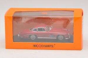 Mercedes 300 SL W198 Rojo Maxichamps 1:43 940039001 Metal - imagen 5 de 5