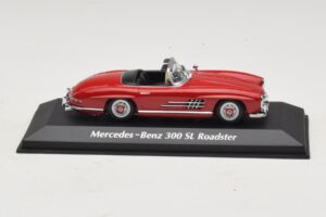Mercedes 300 SL W198 Roadster Rojo Maxichamps 1:43 940039031 Metal