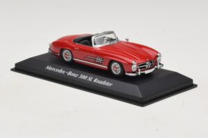 Mercedes 300 SL W198 Roadster Rojo Maxichamps 1:43 940039031 Metal - imagen 3 de 5