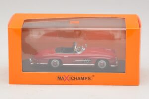 Mercedes 300 SL W198 Roadster Rojo Maxichamps 1:43 940039031 Metal - imagen 5 de 5