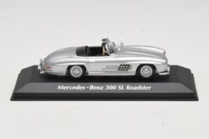 Mercedes 300 SL W198 Roadster Plata Maxichamps 1:43 940039030 Metal