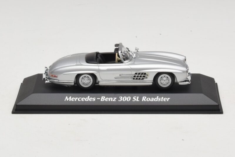 Mercedes 300 SL W198 Roadster Plata Maxichamps 1:43 940039030 Metal