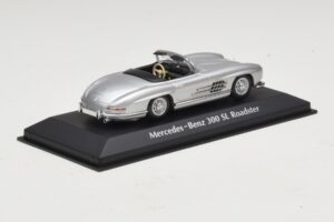 Mercedes 300 SL W198 Roadster Plata Maxichamps 1:43 940039030 Metal - imagen 2 de 5