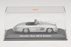 Mercedes 300 SL W198 Roadster Plata Maxichamps 1:43 940039030 Metal - imagen 4 de 5