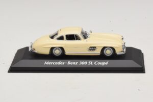 Mercedes 300 SL W198 Blanco Maxichamps 1:43 940039002 Metal