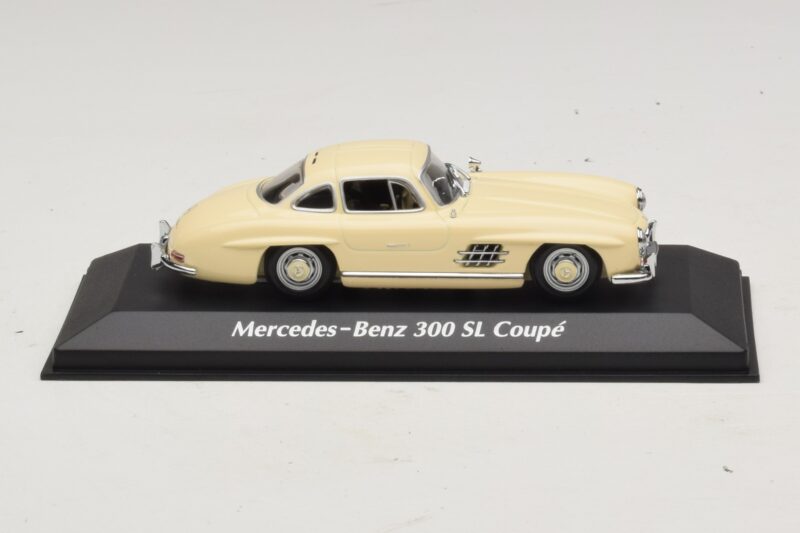 Mercedes 300 SL W198 Blanco Maxichamps 1:43 940039002 Metal