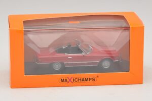 Mercedes 350 SL R107 Rojo Maxichamps 1:43 940033432 Metal - imagen 5 de 5