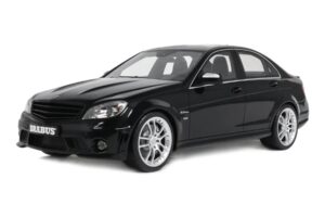 Mercedes C63 AMG W204 Brabus B63S Obsidian Black GT Spirit 1:18 GT582 Resina
