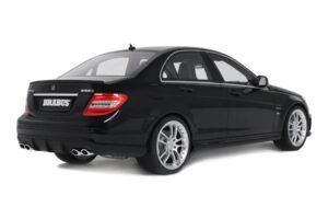 Mercedes C63 AMG W204 Brabus B63S Obsidian Black GT Spirit 1:18 GT582 Resina - imagen 2 de 5