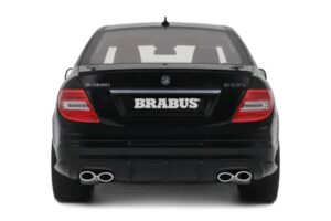 Mercedes C63 AMG W204 Brabus B63S Obsidian Black GT Spirit 1:18 GT582 Resina - imagen 5 de 5