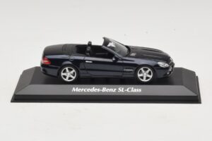 Mercedes SL R230 Azul Metalizado Maxichamps 1:43 940037531 Metal