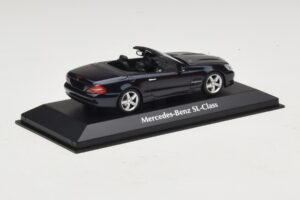 Mercedes SL R230 Azul Metalizado Maxichamps 1:43 940037531 Metal - imagen 2 de 5