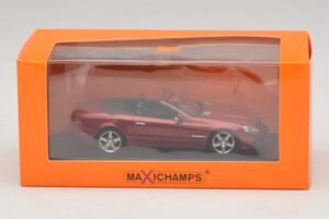 Mercedes SL R230 Rojo Metalizado Maxichamps 1:43 940037530 Metal - imagen 5 de 5