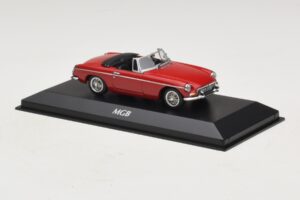 MG MGB Mk1 Rojo Maxichamps 1:43 940131030 Metal - imagen 3 de 5