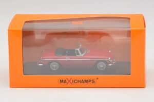 MG MGB Mk1 Rojo Maxichamps 1:43 940131030 Metal - imagen 5 de 5