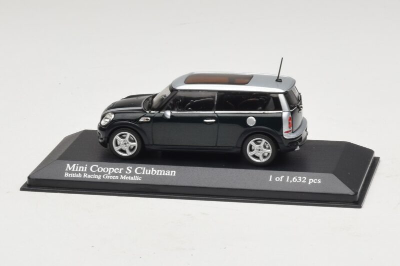 Mini Cooper S Clubman R55 Verde Plata Minichamps 1:43 431138670 Metal