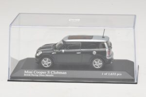 Mini Cooper S Clubman R55 Verde Plata Minichamps 1:43 431138670 Metal - imagen 4 de 5