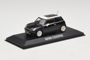 Mini Cooper S R53 Negro Con Techo Panorámico Minichamps 1:43 MINI022 Metal - imagen 2 de 4