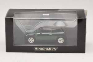 Mini Cooper S R53 Verde Oscuro Con Techo Negro Minichamps 1:43 MINI023 Metal - imagen 5 de 5