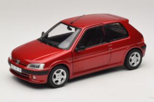 Peugeot 106 S16 rojo Lucifer Norev 1:18 184921 Metal