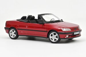 Peugeot 306 Descapotable Diablo Red Norev 1:18 184930 Metal