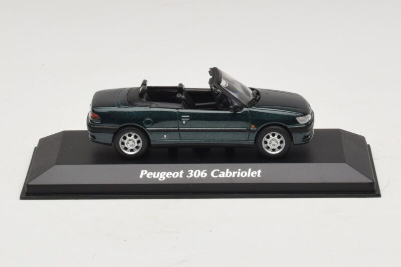 Peugeot 306 Descapotable Verde Metalizado Maxichamps 1:43 940112833 Metal