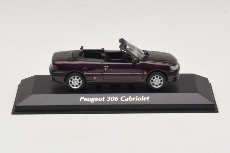 Peugeot 306 Descapotable Morado Metalizado Maxichamps 1:43 940112834 Metal