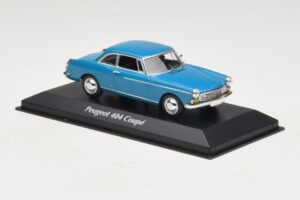 Peugeot 404 Coupé Azul Maxichamps 1:43 940112921 Metal - imagen 3 de 5