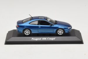 Peugeot 406 Coupé Azul Metalizado Maxichamps 1:43 940112620 Metal