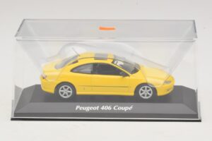 Peugeot 406 Coupé Amarillo Maxichamps 1:43 940112621 Metal - imagen 4 de 5