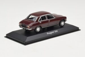Peugeot 504 Rojo Oscuro Maxichamps 1:43 940112500 Metal - imagen 2 de 5