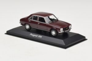 Peugeot 504 Rojo Oscuro Maxichamps 1:43 940112500 Metal - imagen 3 de 5