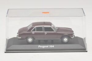 Peugeot 504 Rojo Oscuro Maxichamps 1:43 940112500 Metal - imagen 4 de 5