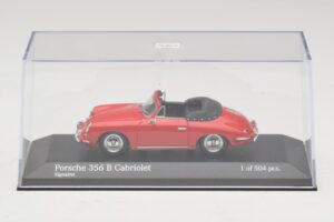 Porsche 356 B Descapotable Rojo Minichamps 1:43 400064331 Metal - imagen 4 de 5