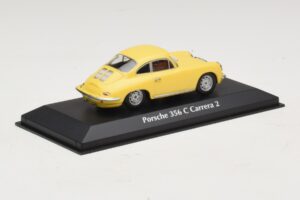 Porsche 356C Carrera 2 Amarillo Maxichamps 1:43 940062361 Metal - imagen 2 de 5